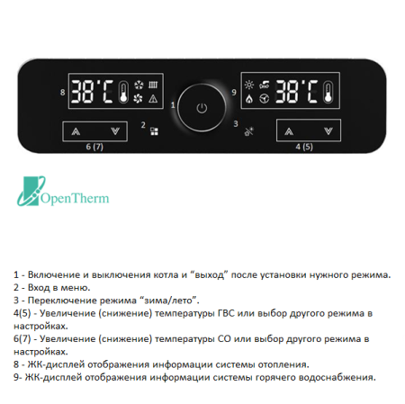 Газовый котёл BellaGas Optimal 24 Wi-Fi, секционная горелка, с дымоходом 60/100